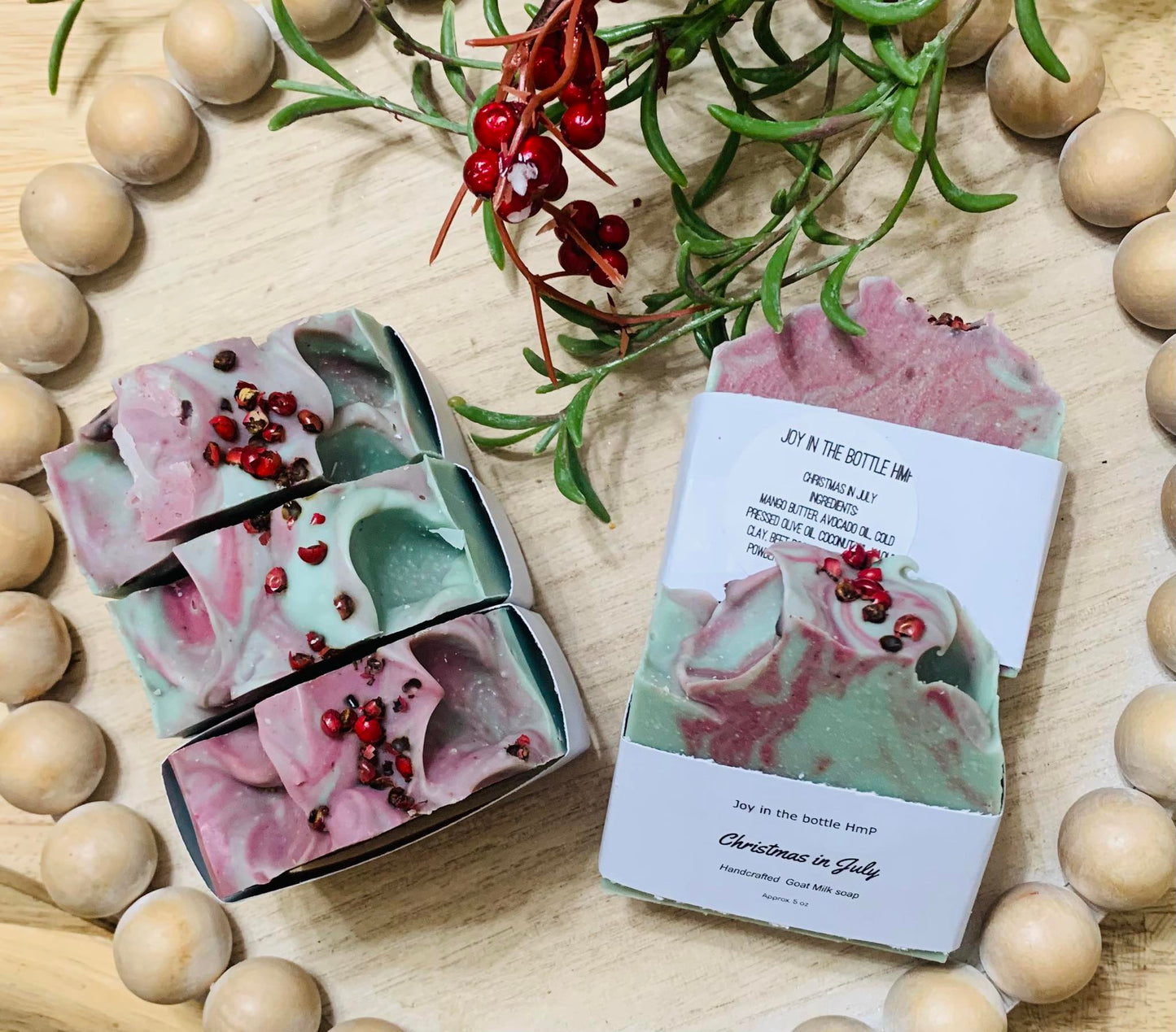 Christmas in July Goat Milk Soap