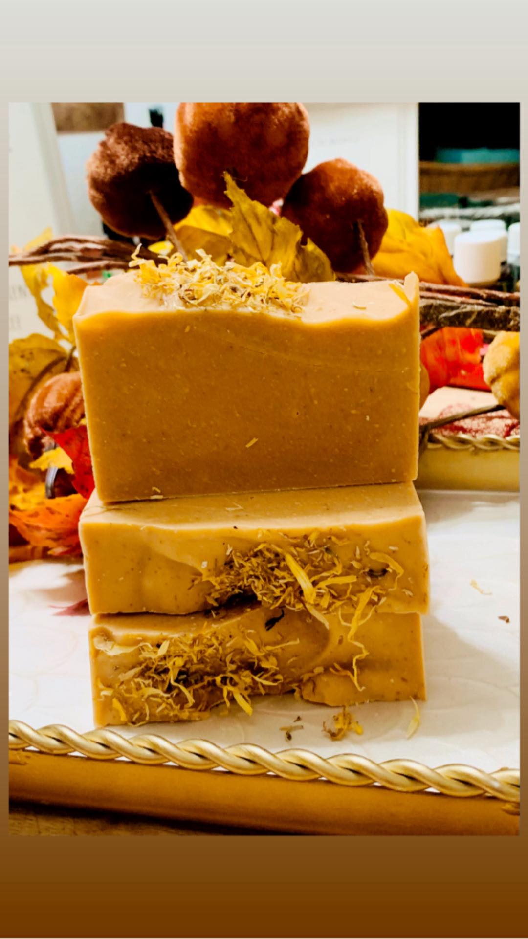 Pumpkin Spice Goat Milk Soap
