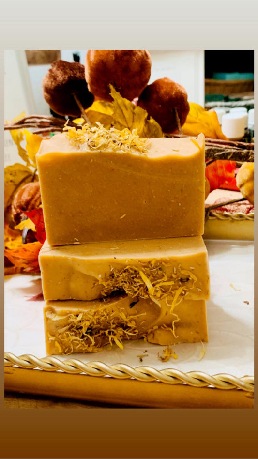 Pumpkin Spice Goat Milk Soap